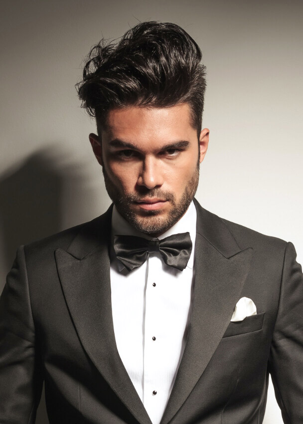 Men's haircut | Comb-Over | Faux Hawk | Barber